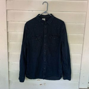 Zara men’s casual long sleeve button down